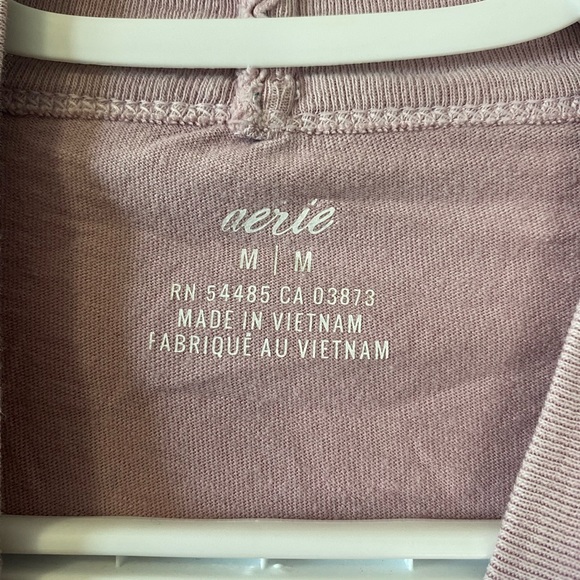 Aerie Mock Neck Boyfriend style Long Sleeve - Picture 2 of 2